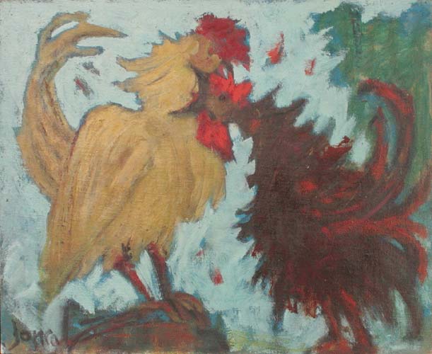 Chicken Fight Picture